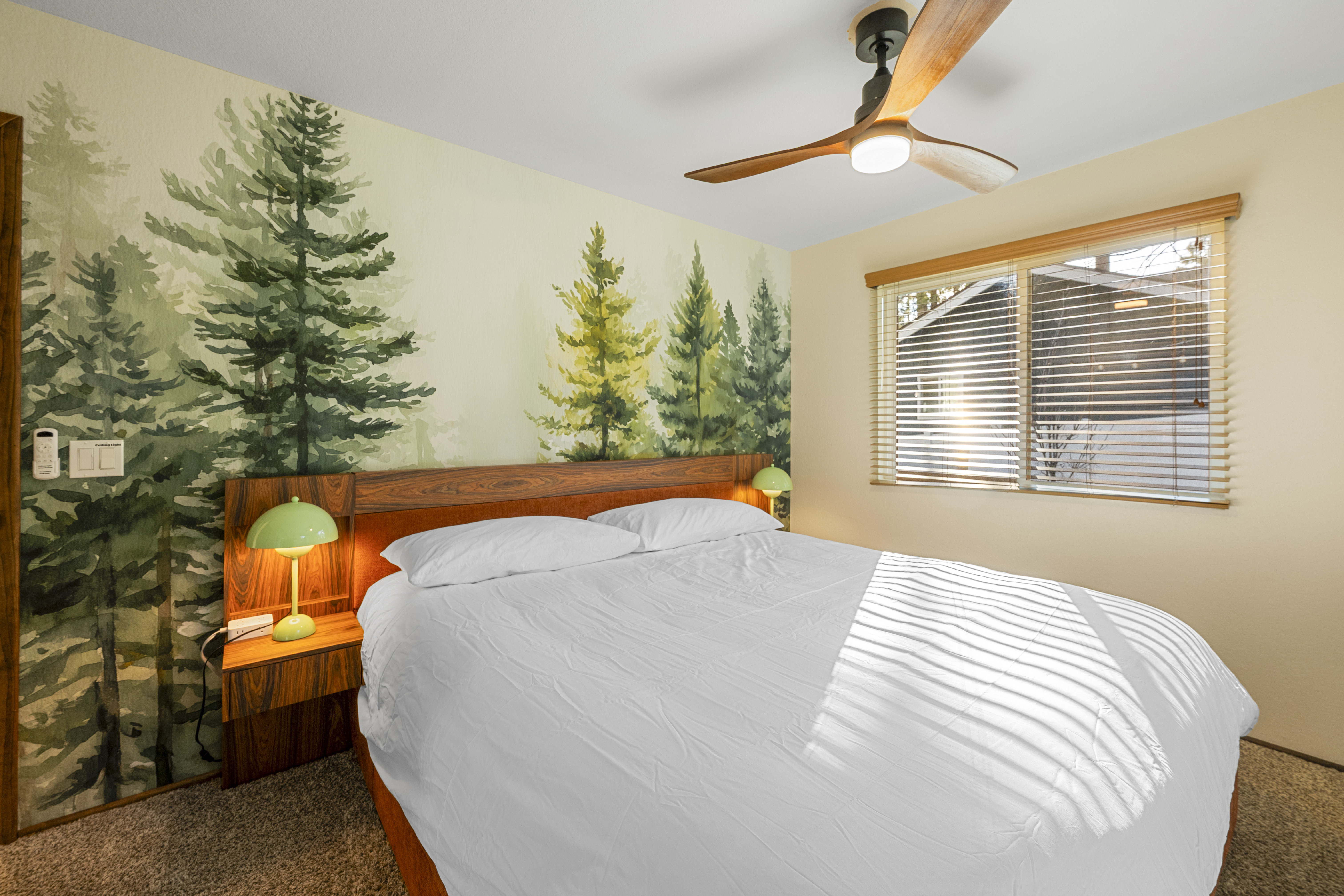Second king bedroom at Bear View Escape in Big Bear Lake